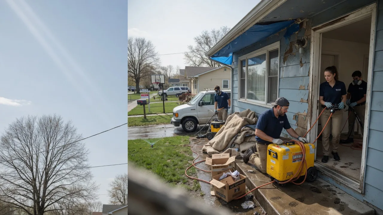 Basement Flood Cleanup in Vinita, OK near me